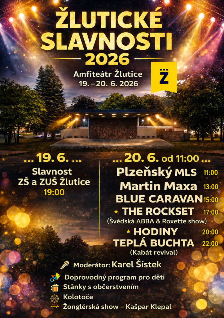 Žlutické slavnosti 2026