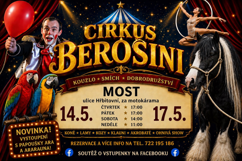 Cirkus Berosini - Most 2026