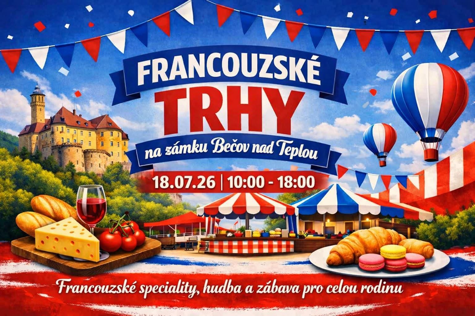Francouzský trh 2026 - Bečov nad Teplou