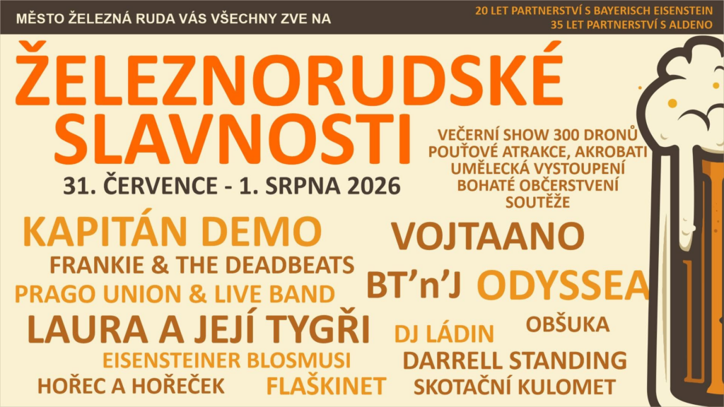 Železnorudské slavnosti 2026