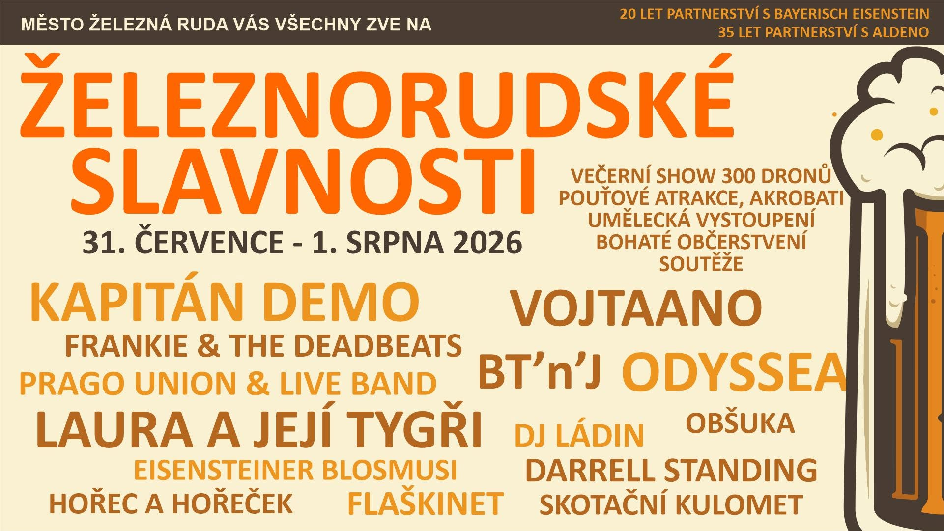 Železnorudské slavnosti 2026