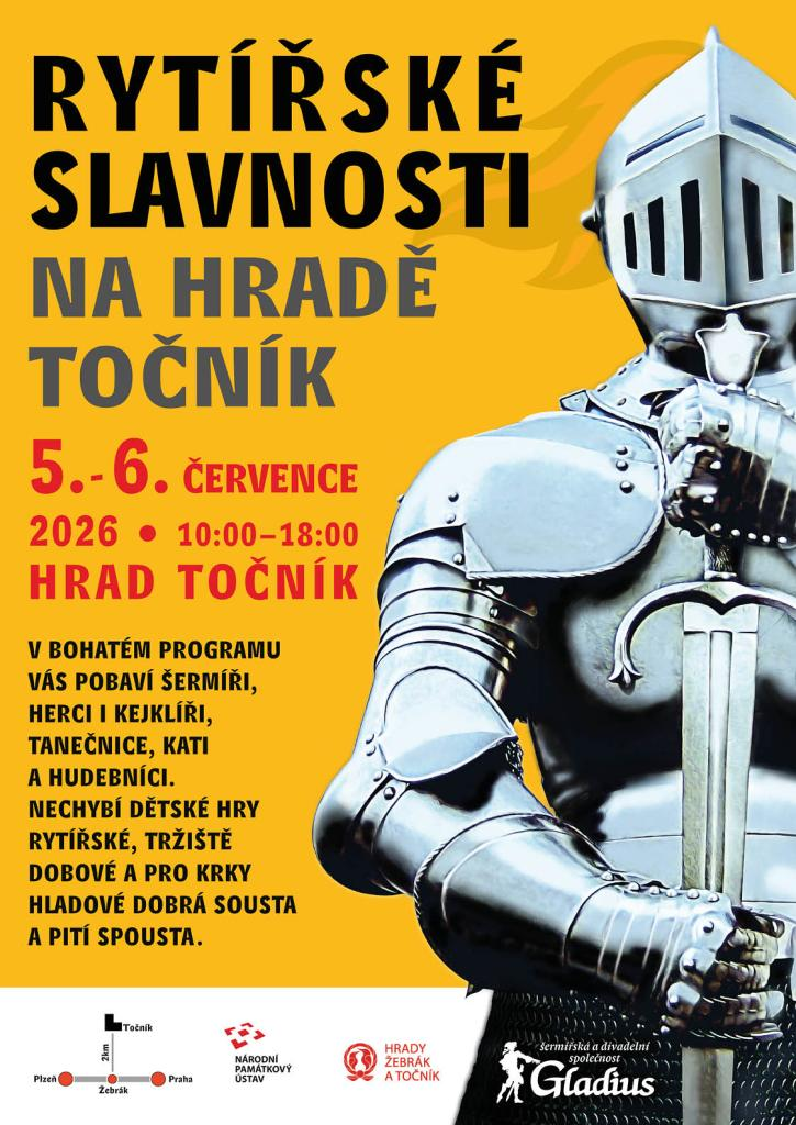 Rytířské slavnosti 2026 - Hrad Točník