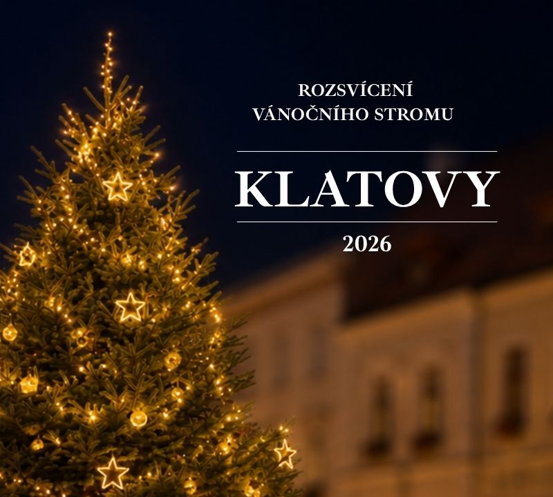 Rozsvícení vánočního stromu Klatovy 2026