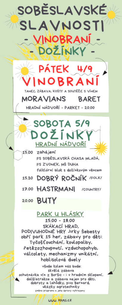 Soběslavské slavnosti 2026 - Soběslav