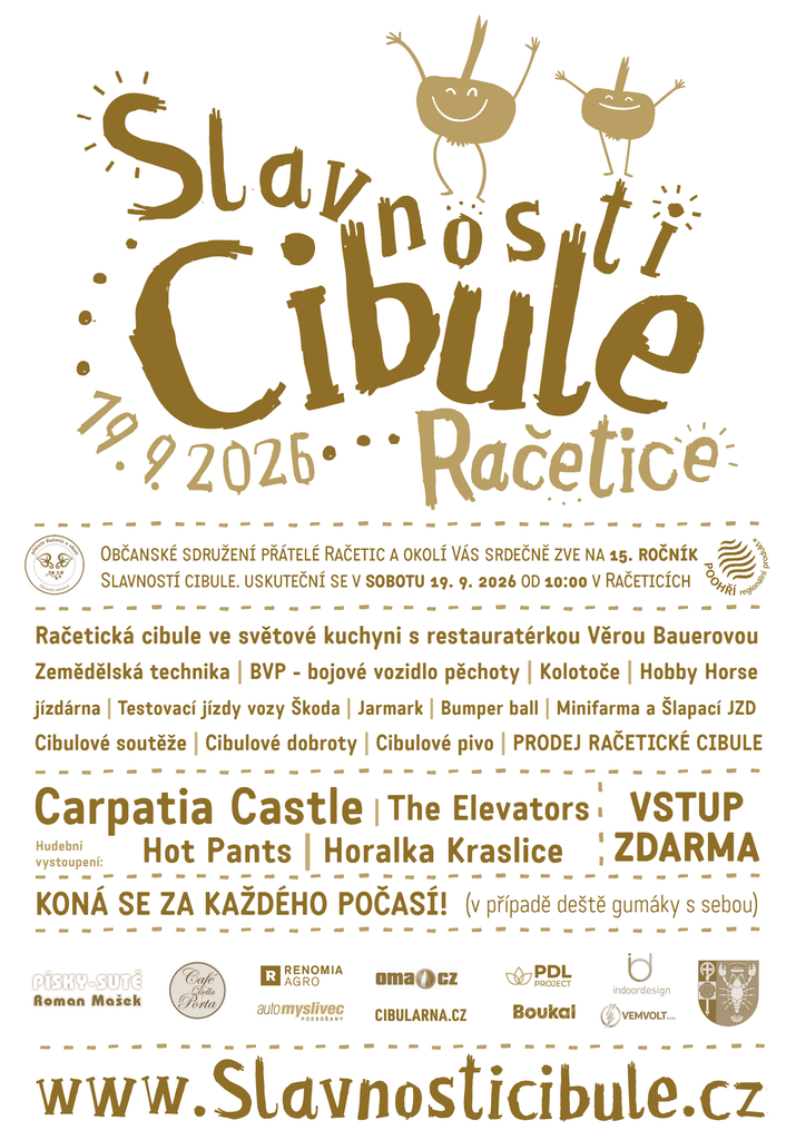 Cibulové slavnosti 2026 - Račetice